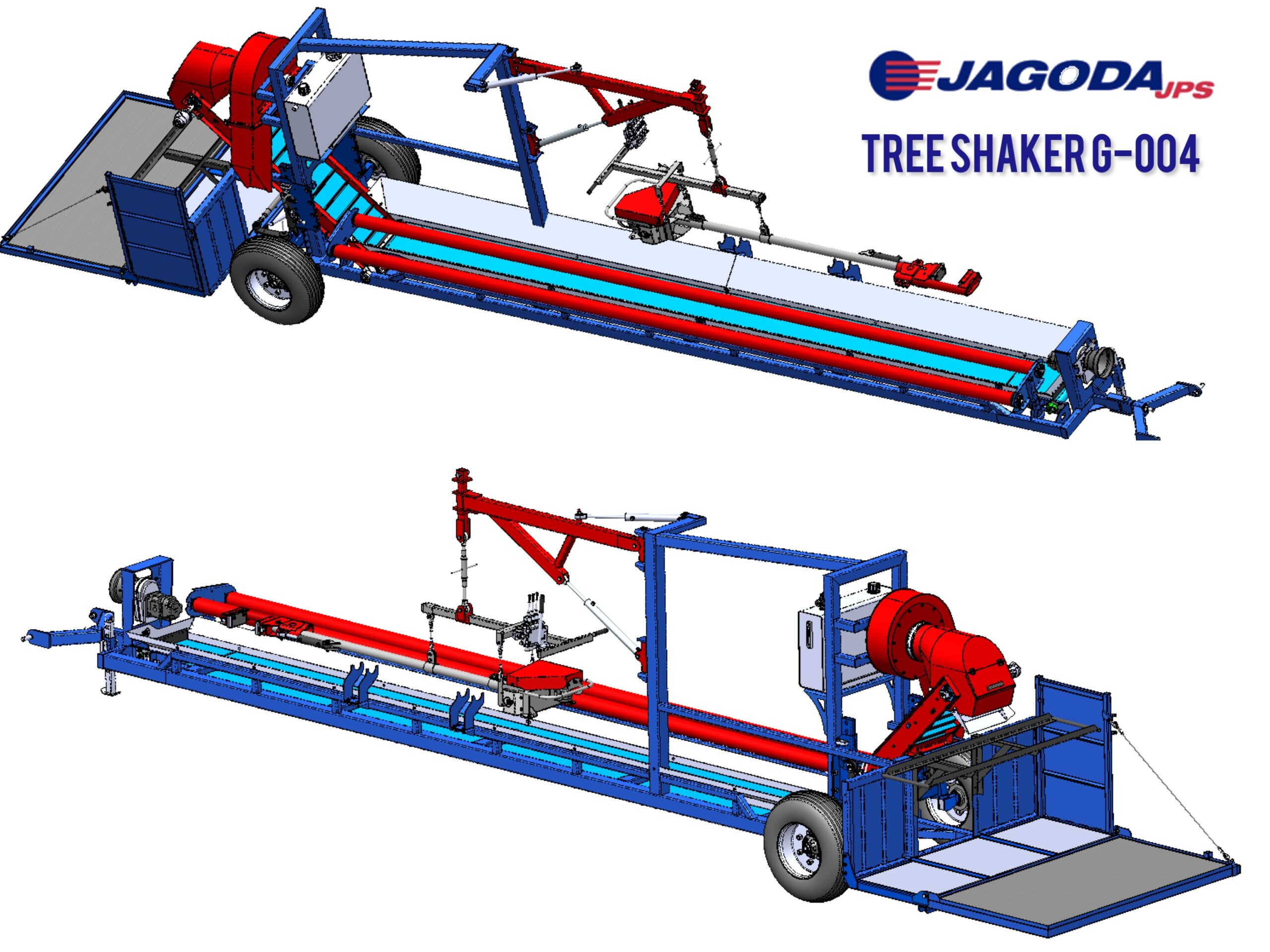 Vibradora para árboles G-004 | JAGODA JPS Agormachines